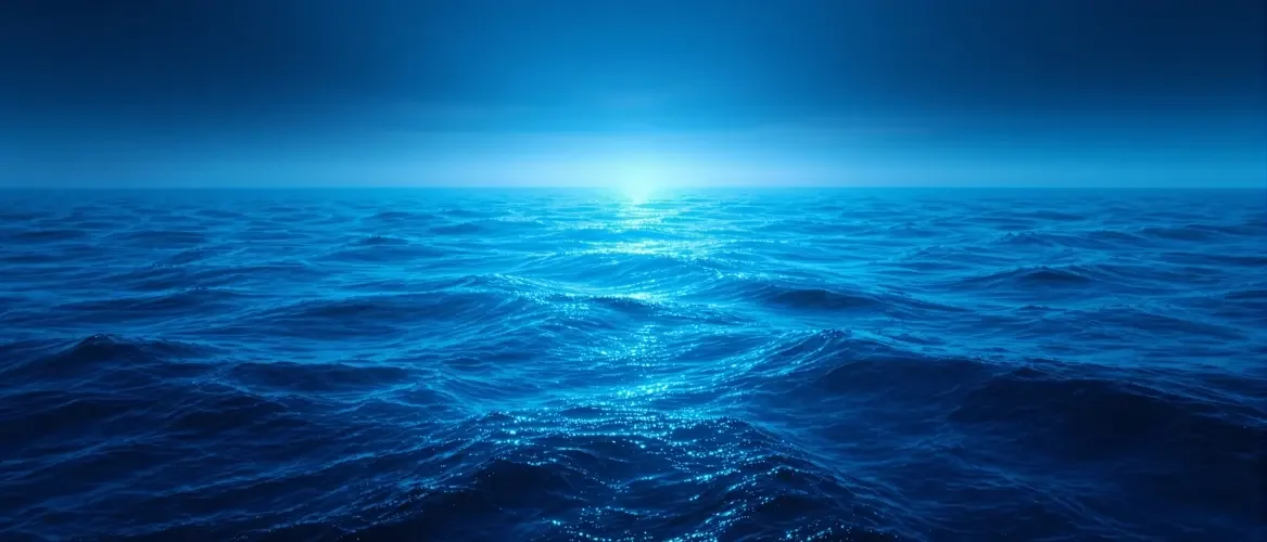 妖精视频蔚蓝海面背景